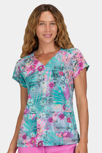 1120 Meadow Print Top (Clearance)