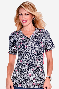 319 Koi Lite Eternity Print Top (Clearance)