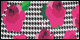 Houndstooth Rose